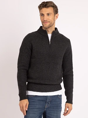 martin 1/4 zip sweater