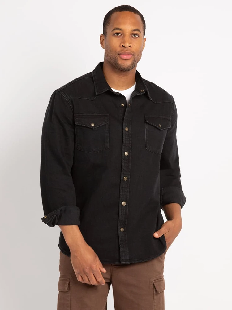 steffan denim shirt