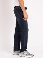 marcus classic straight knit jean dark authentic