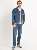 denim trucker jacket