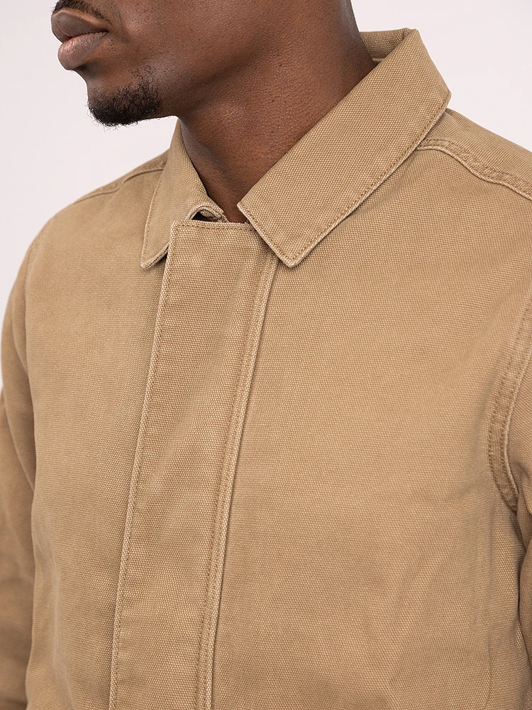 matteo canvas trucker jacket