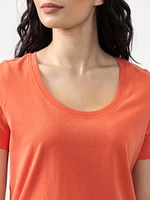 saige scoop neck t-shirt