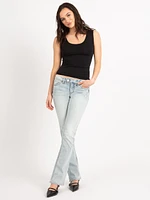 tuesday low rise slim bootcut jeans