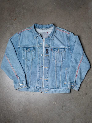 levi's type III trucker jacket with embroidery