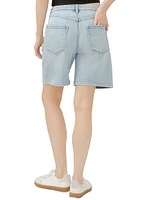 Be Easy High Rise Drawstring Long Shorts