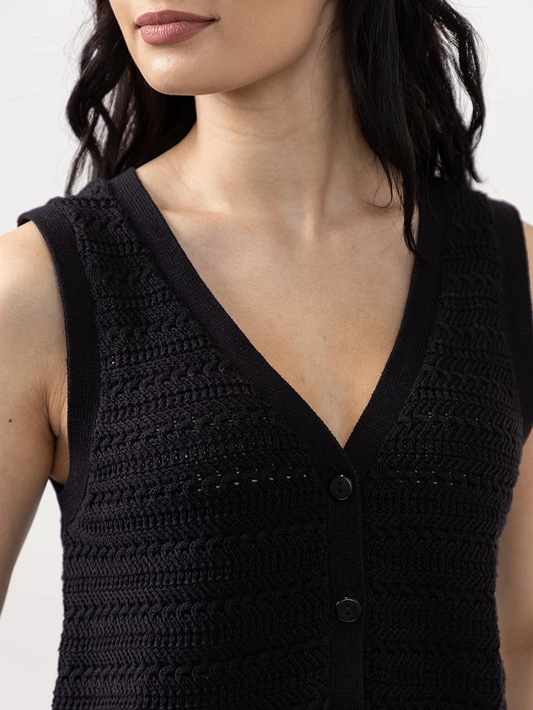 noni v neck vest