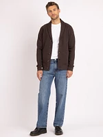 seth fleece cardigan