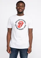 rolling stones est 1962 graphic t-shirt