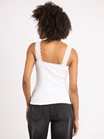 bobbi core v-neck tank top