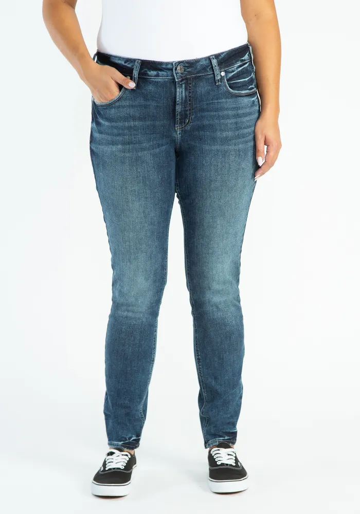 elyse mid rise skinny jeans