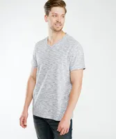 owen inject dye v-neck t-shirt