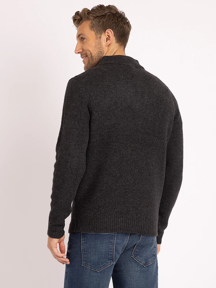 martin 1/4 zip sweater