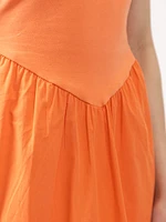 poplin bubble dress
