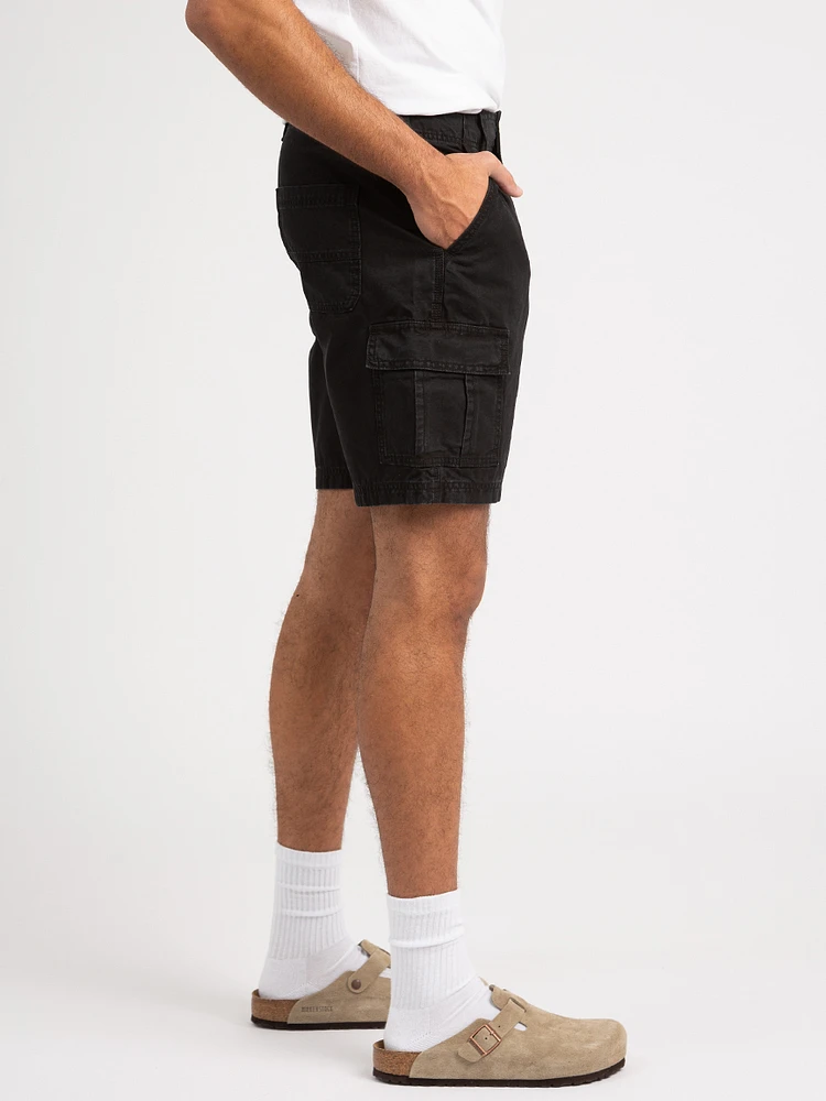 tom canvas cargo short – 9” inseam