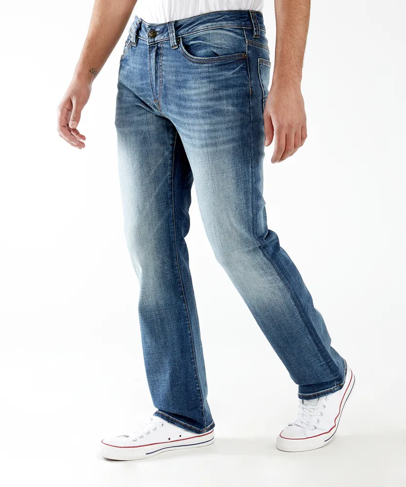 driven straight leg jeans