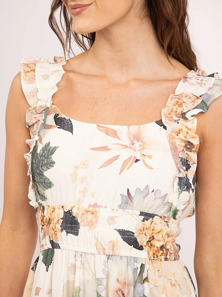 gretchen square neck maxi dress
