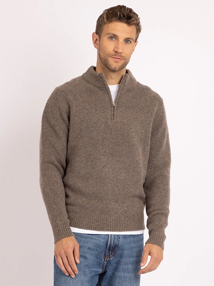 martin 1/4 zip sweater