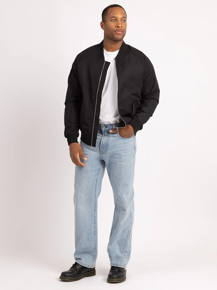 black maverick bomber jacket