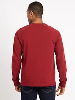 lucas long sleeve henley t-shirt