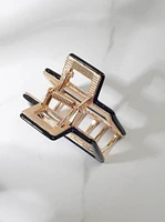 metal square claw clip