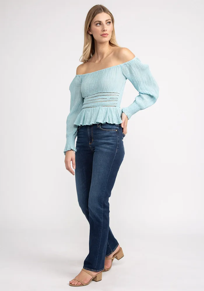 cassi off shoulder top