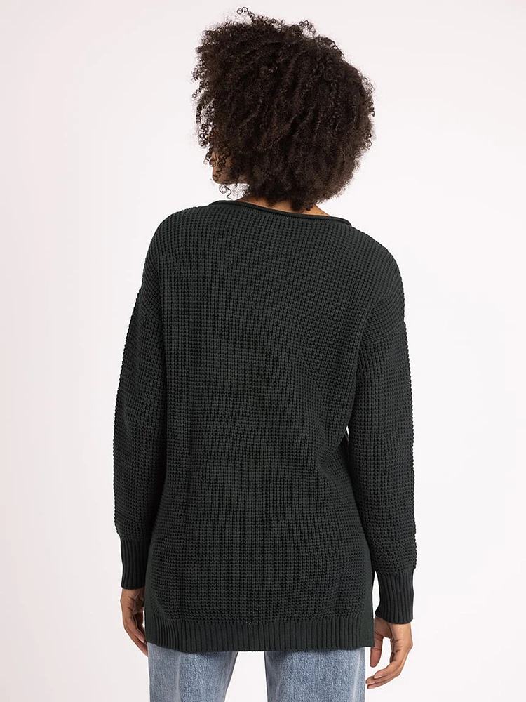 nevis v neck sweater