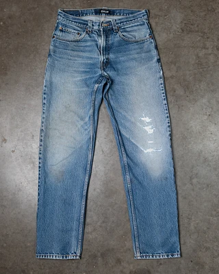 levi's 550 with repairs