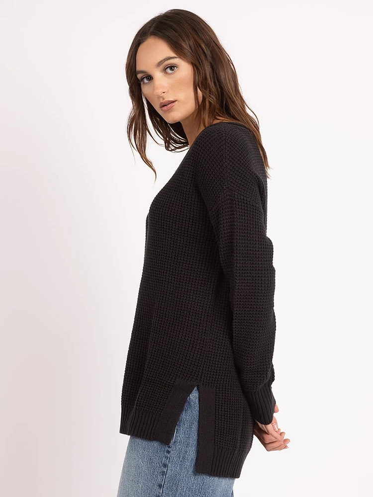 nevis v neck sweater