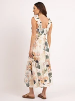 gretchen square neck maxi dress