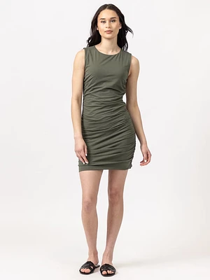linnea crew neck mini dress