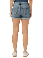 Suki Mid Rise Luxe Stretch Shorts
