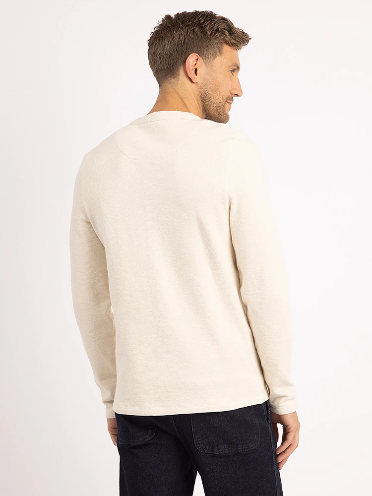 craig textured henley