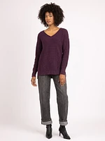 nevis v neck sweater