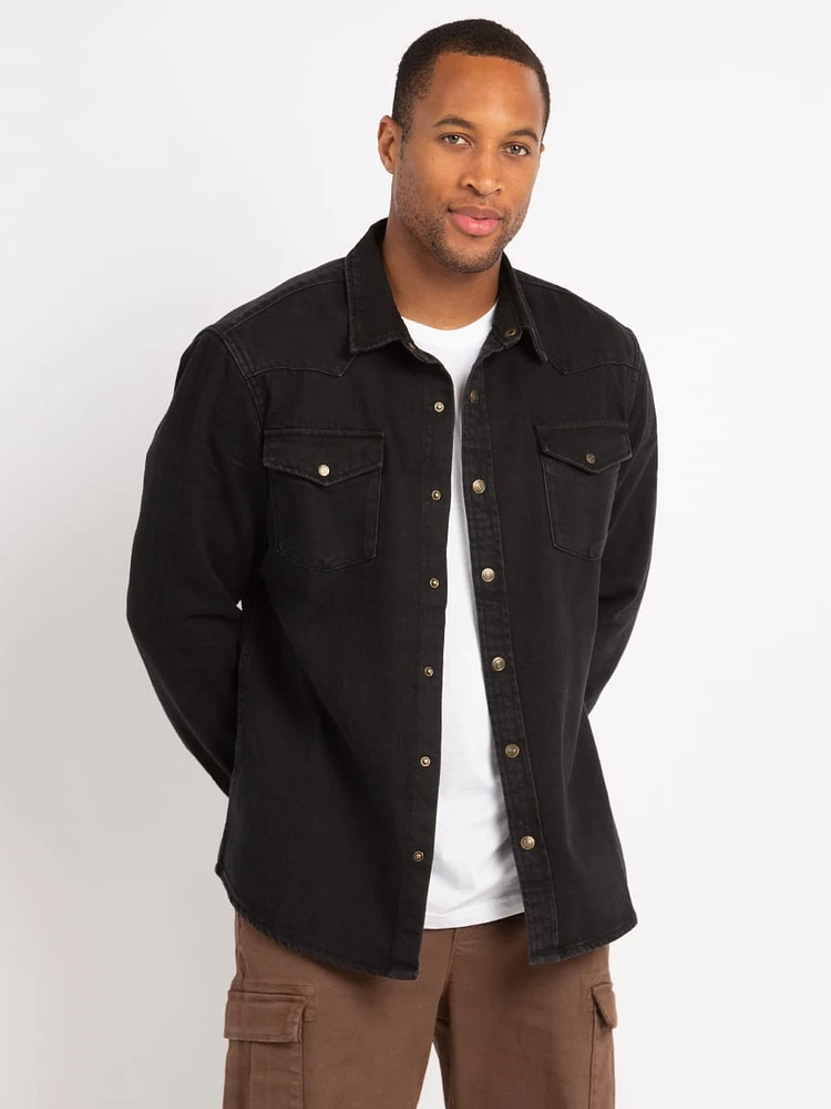 steffan denim shirt