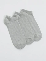 women's essential 3 pack no show socks