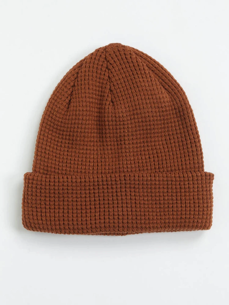 essential waffle beanie