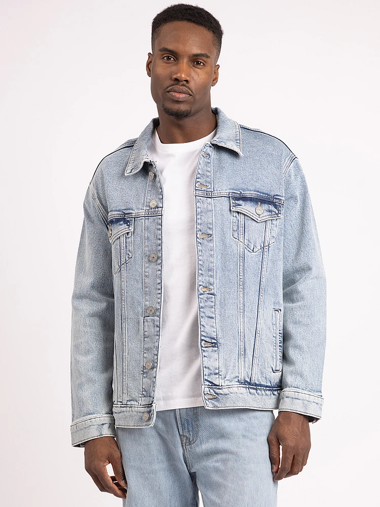 luke denim jacket light authentic