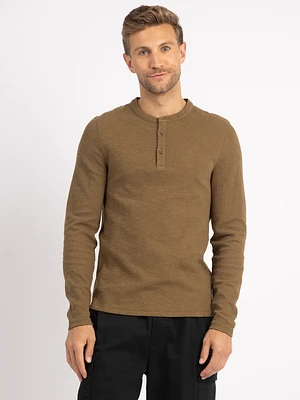 craig textured henley