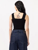 adelina square neck tank
