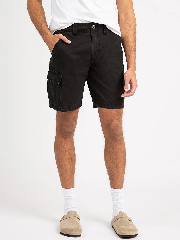 tom canvas cargo short – 9” inseam