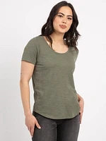 shaelynn kismet scoop neck tee