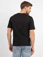 basic black crewneck t-shirt