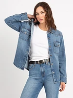 lainey denim shirt