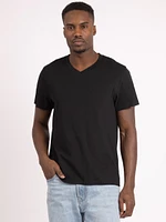 miles v neck basic tee