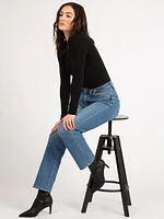 Highly Desirable High Rise Straight Leg Jeans