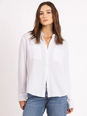 kasey gauze shirt