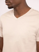 miles v neck basic tee