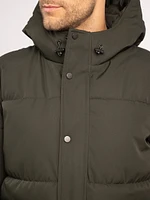 alpine short puffer jacket