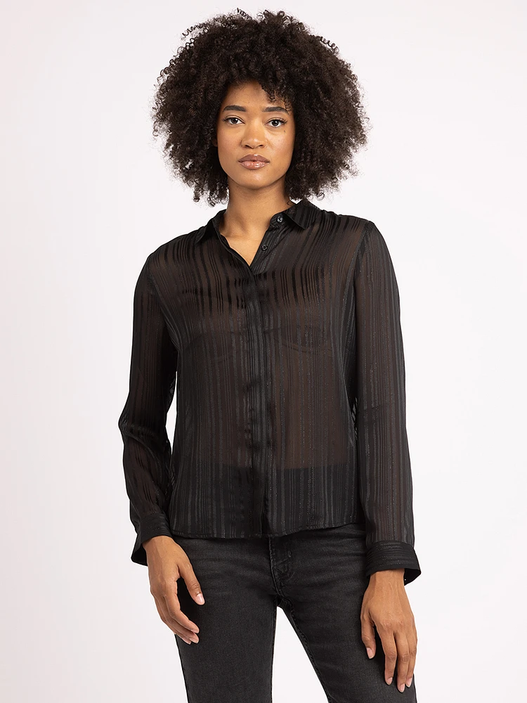 krista stripe shirt