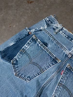 levi's 550 altered wide leg jean circa early 90s